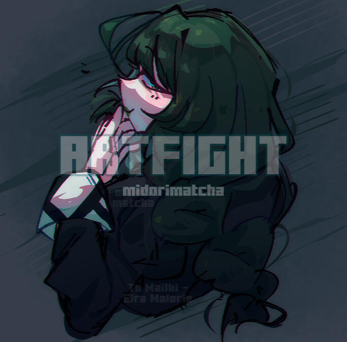 cell shaded flat sketch